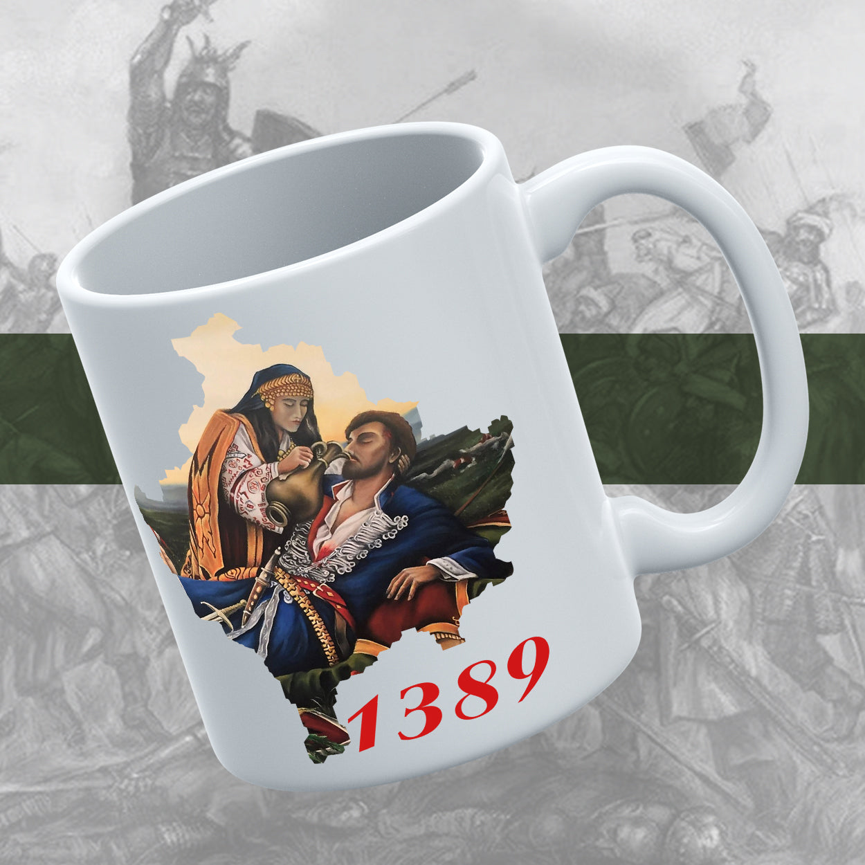 Косовка девојка - шоља